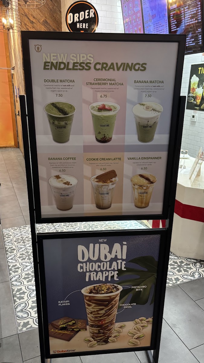 It's Boba Time Vermont Menu - Image 3