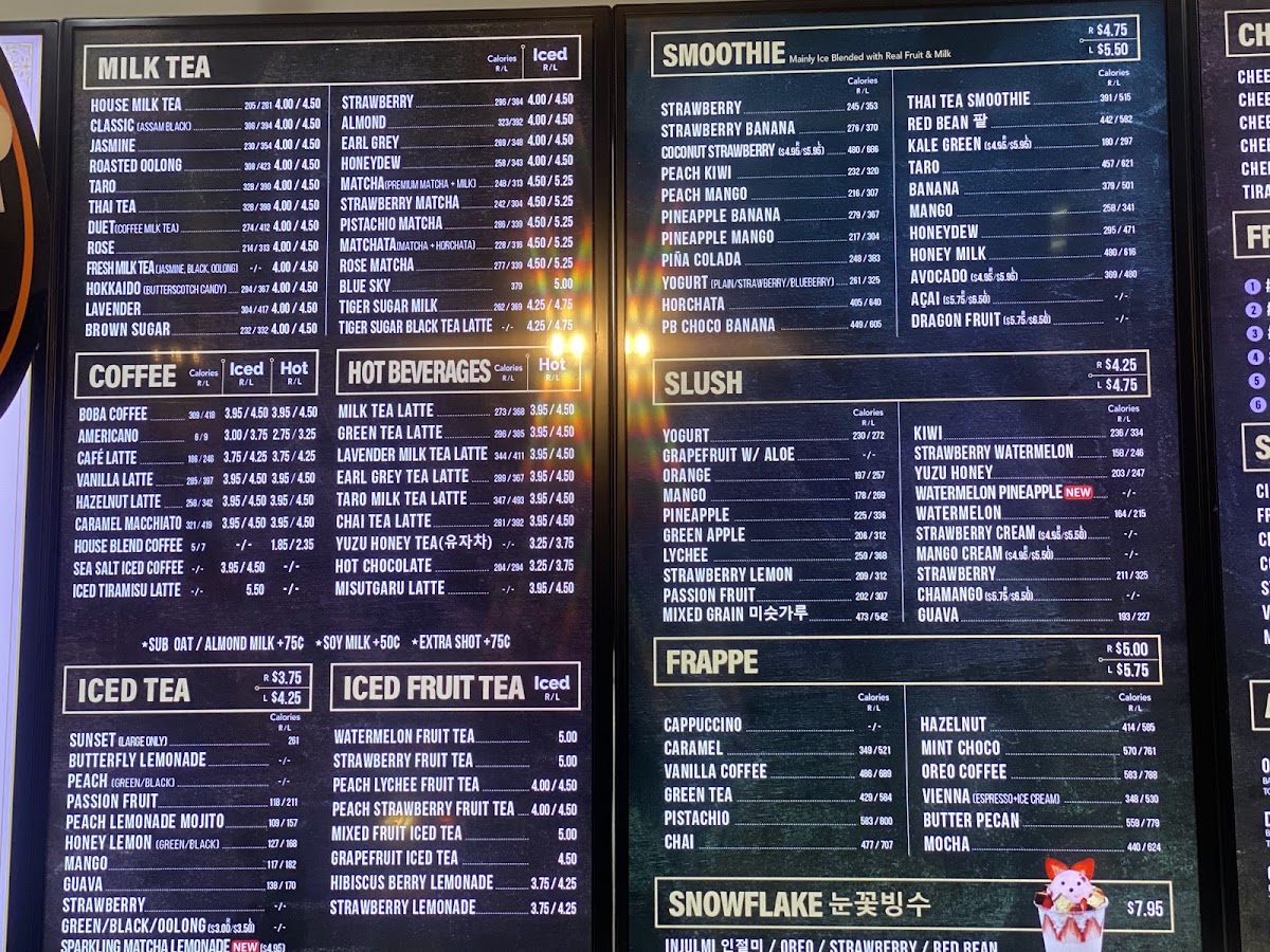 It's Boba Time Vermont Menu - Image 5